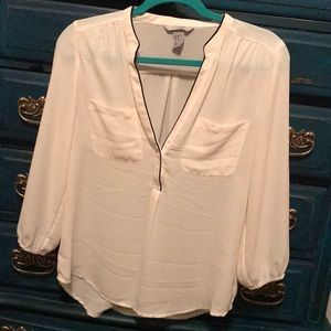 White button up H & M Blouse